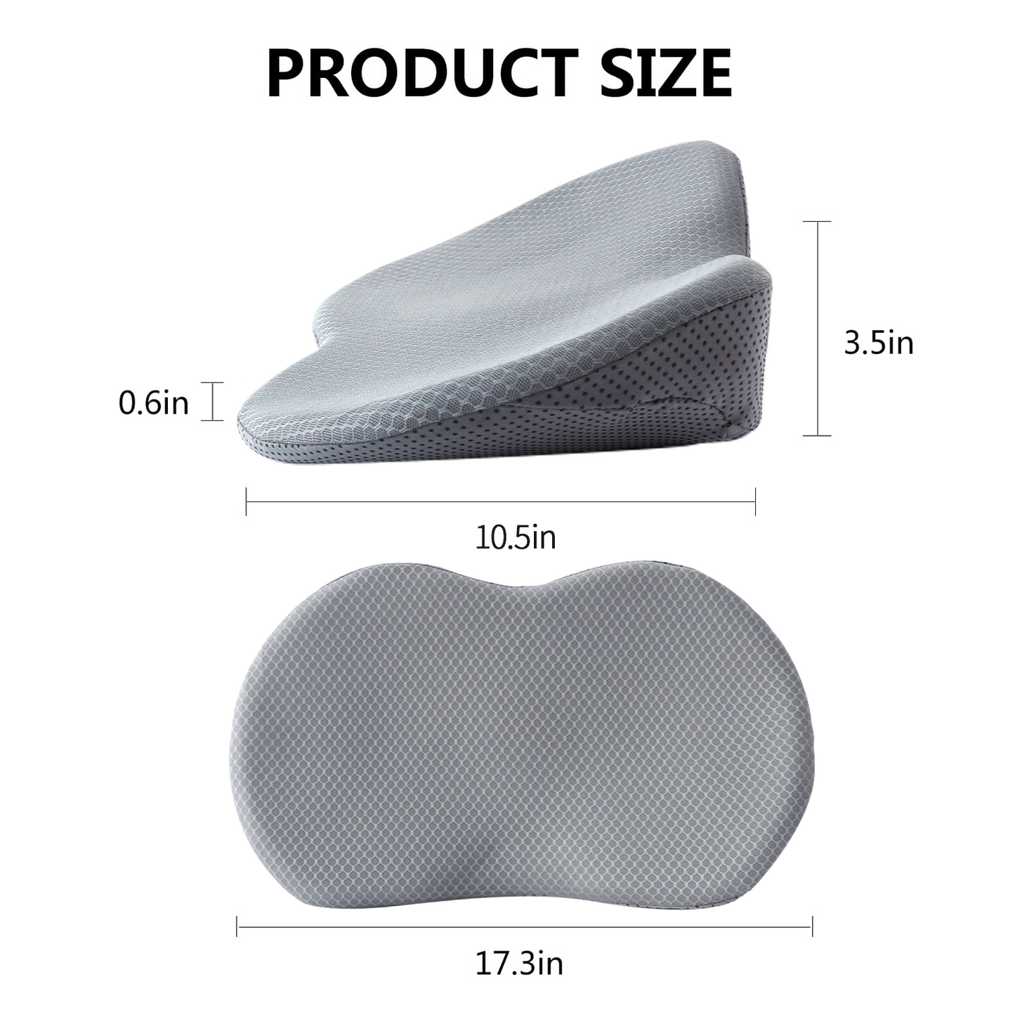 Memory Foam Car Seat Pad, Sciatica & Lower Back Pain Relief Car Seat  Cushions For Driving