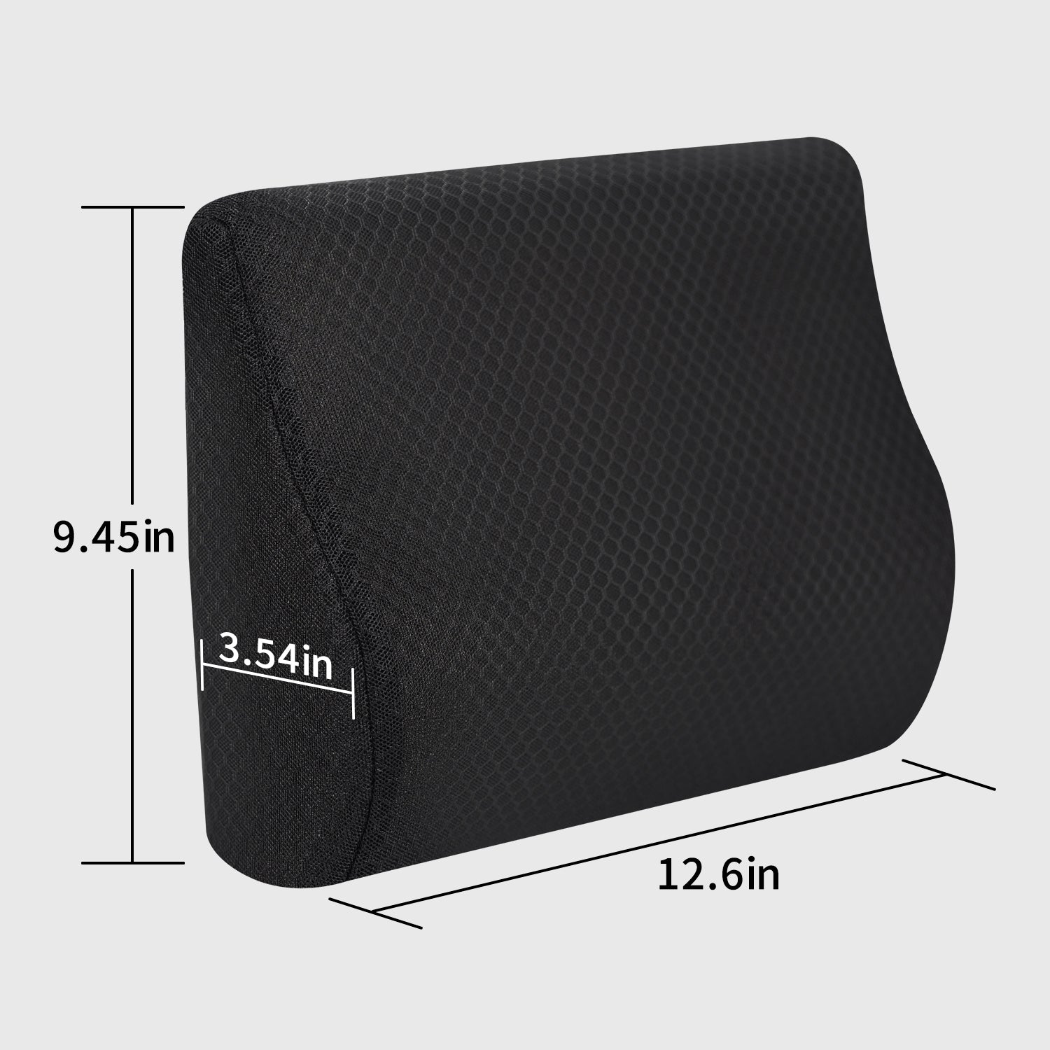 High Quality Car Cushion Set Memory Foam Car Lumbar Support Set